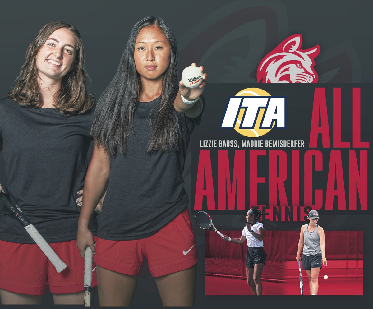 IWUWildcats's tweet photo. Congratulations to Madelyn Bemisderfer and Elizabeth Bauss. The doubles duo went perfect on the court this season, good for the second-highest ITA finish in program history.

FULL STORY: https://t.co/ESFFbNwXAh https://t.co/COUk3rmZb6