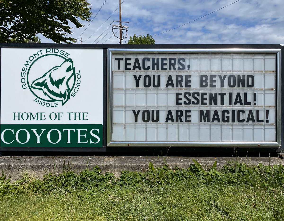 We love our teachers!