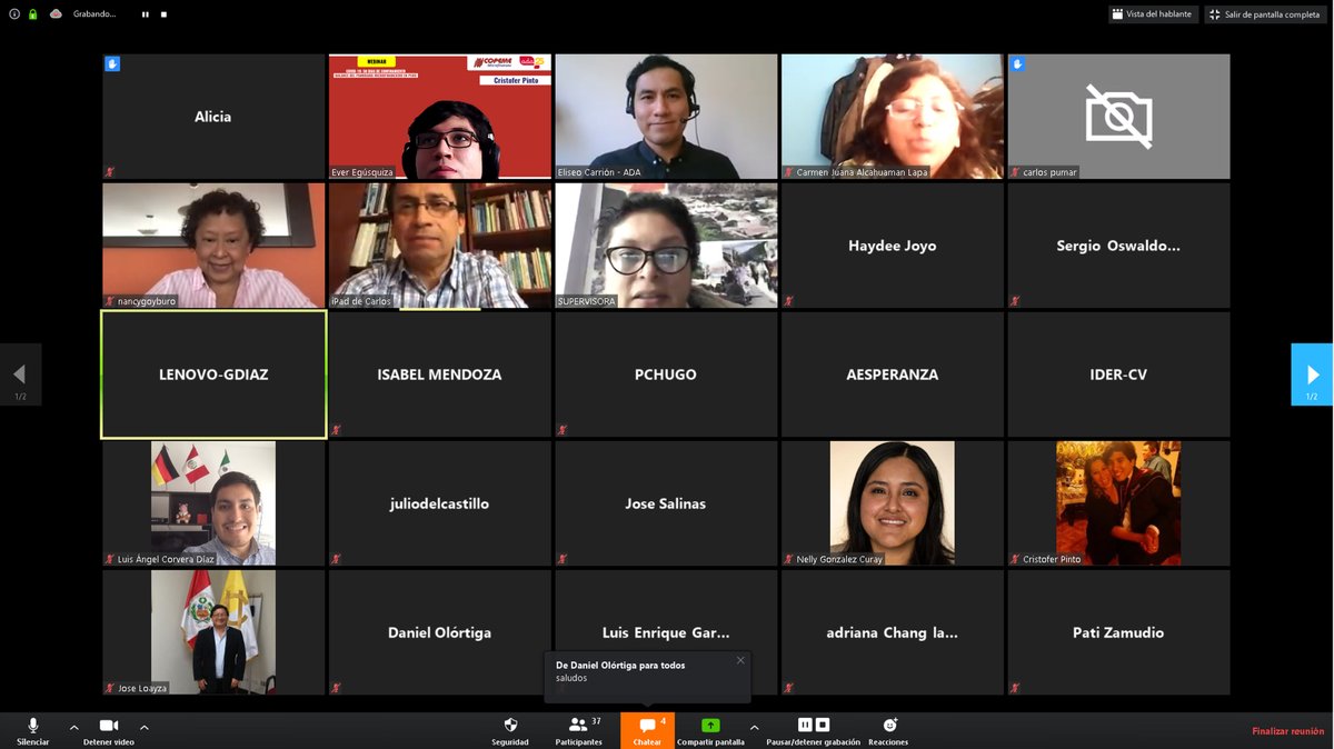 copemeperu's tweet photo. Con gran éxito se concluyó el Webinar: "COVID-19: 50 DÍAS DE CONFINAMIENTO. BALANCE DEL PANORAMA MICROFINANCIERO EN PERÚ". Agradecemos la participación de todos los asistentes. Pronto estaremos anunciando más eventos virtuales.
#Copeme #Webinar #covid19 https://t.co/HSxHHW6o23