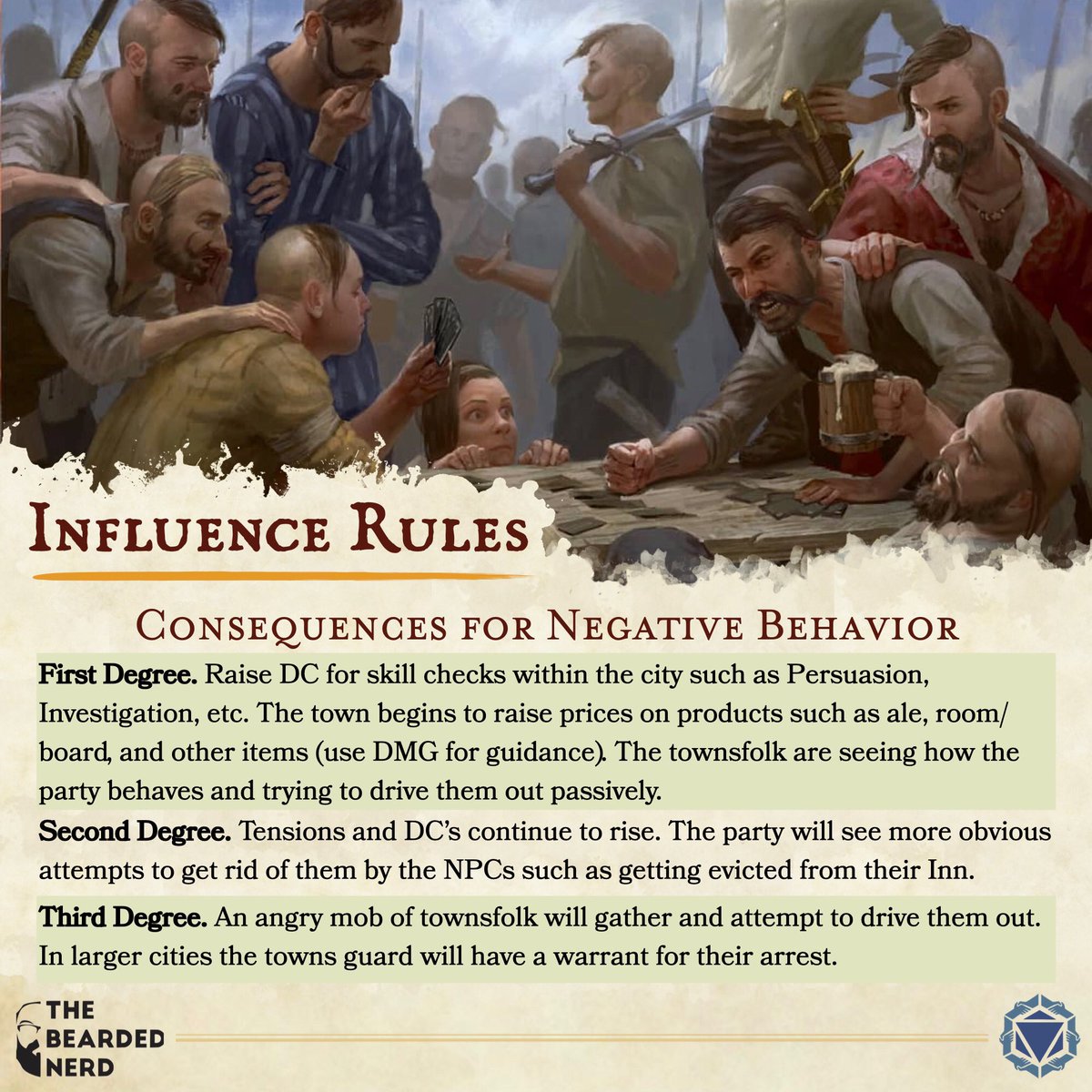 TheBeardedNerd2's tweet photo. Thank you, Cameron for collaborating with me on this one! I look forward to more and for folks who want more, be sure to: 

1️⃣ Like/RT/Follow
2️⃣ @thedndcoalition 
3️⃣ Share with your friends 🤝

#thebeardednerd #dungeonsanddragons #DnD https://t.co/Fk9l0CUZ0C