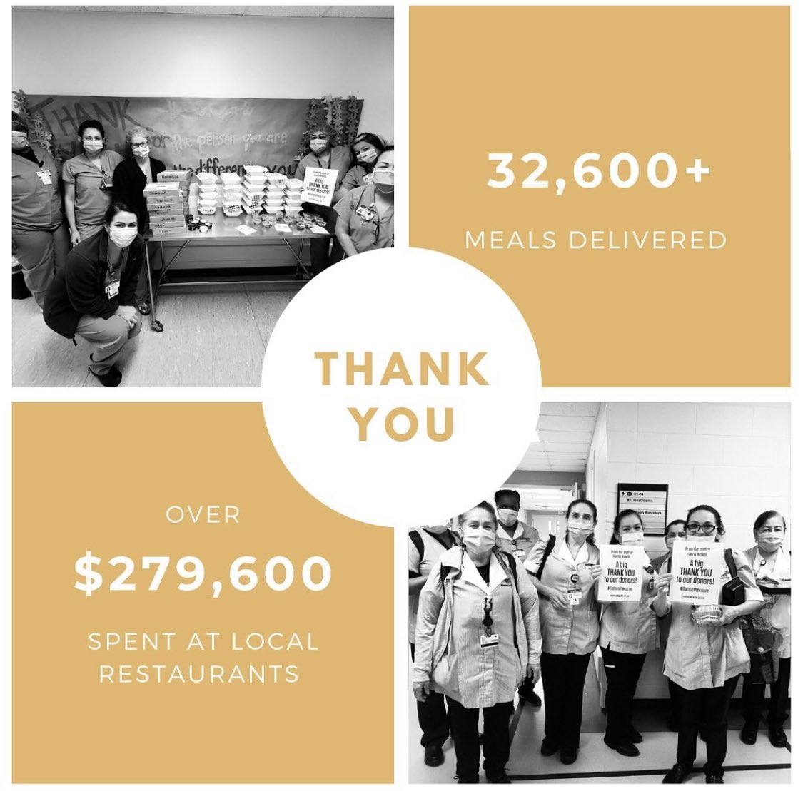 Weekly fundraising update! Almost 33K meals delivered to date!