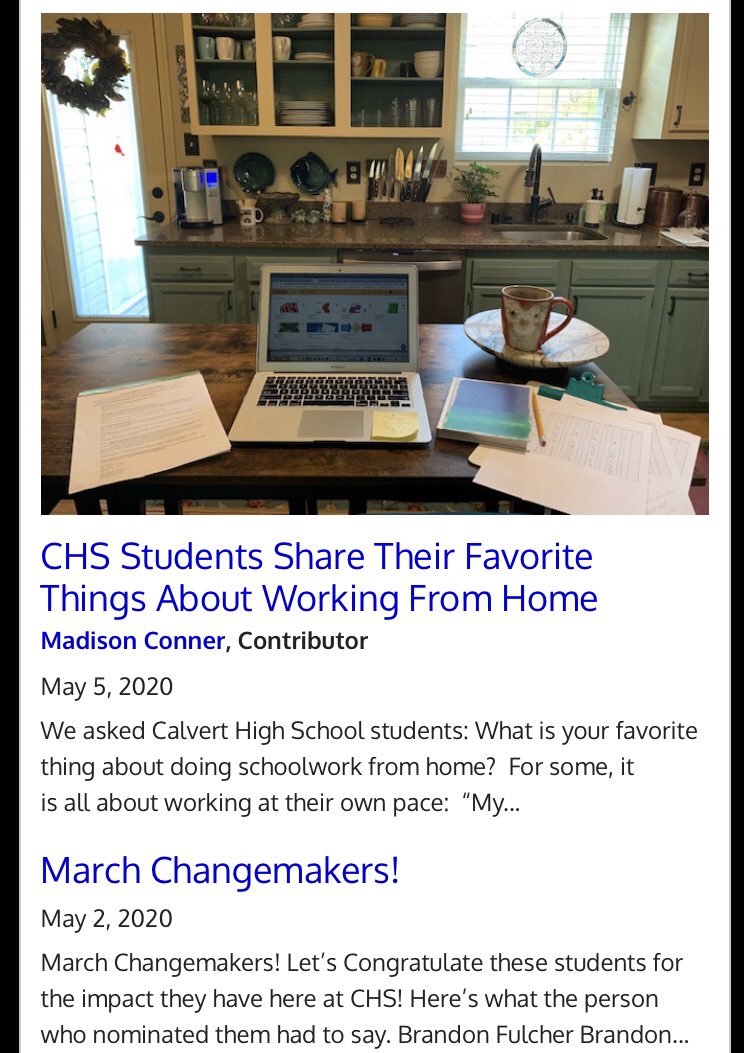 TheCHSCourier1's tweet photo. ***New Post*** We have a new story by our very own Madison Conner and our changemakers are featured from March!! Head on over to https://t.co/olUFpvwe1c to see more!! https://t.co/3t8iKcLHCu