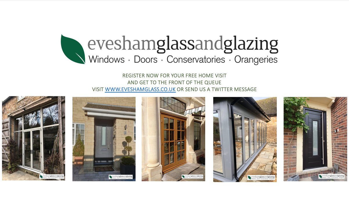 EveshamGlass's tweet photo. We can't wait to help you transform your home when it's safe to do so 🏡🧱

You can be at the front of the queue by registering for your free home visit today!

You can enter your details here https://t.co/osKhzHz2IC

#homeimprovements #renovating #housestohomes https://t.co/1NxWor550A