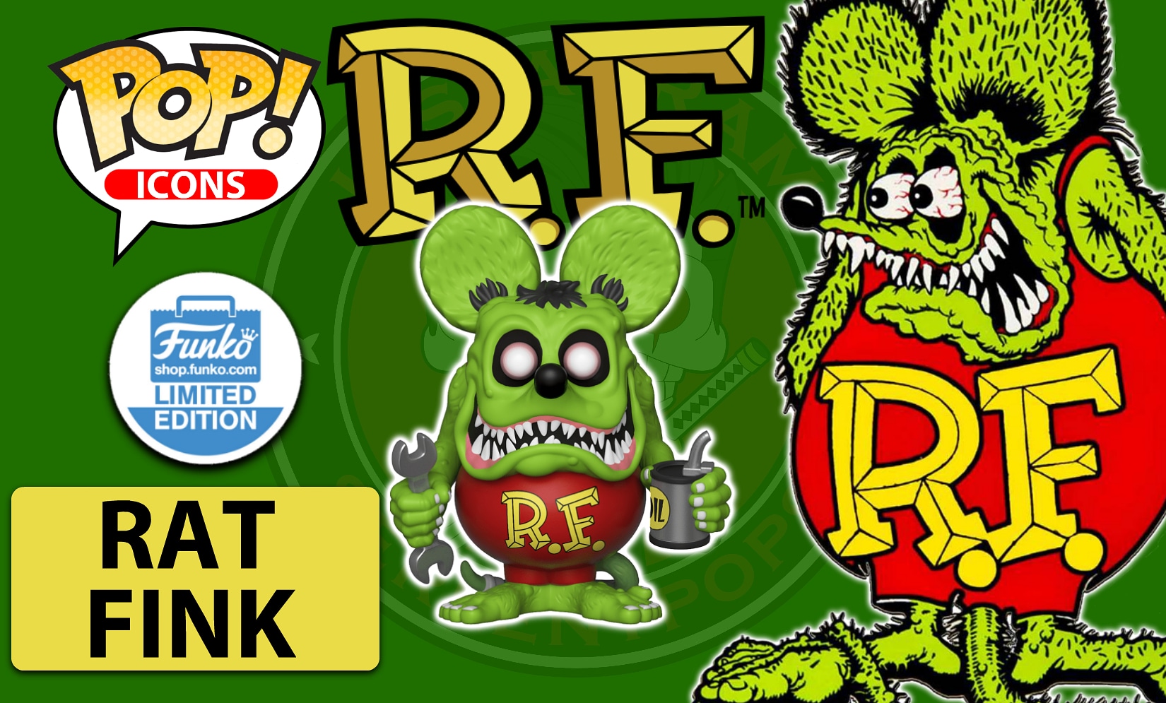 rat fink funko pop