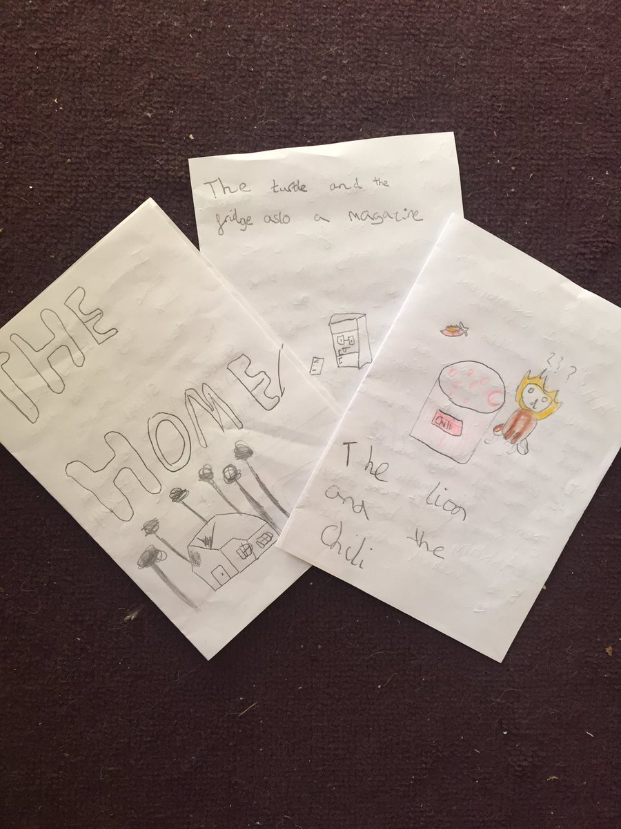 mariaborot79's tweet photo. Patrick written 3 stories during last few weeks.
He generates 3 random words through a learning link and than he uses them in his story #homeschooling #story #lockdown #imagination #written #literacy   @MapleCrossJMI https://t.co/r7EqpXgHGN