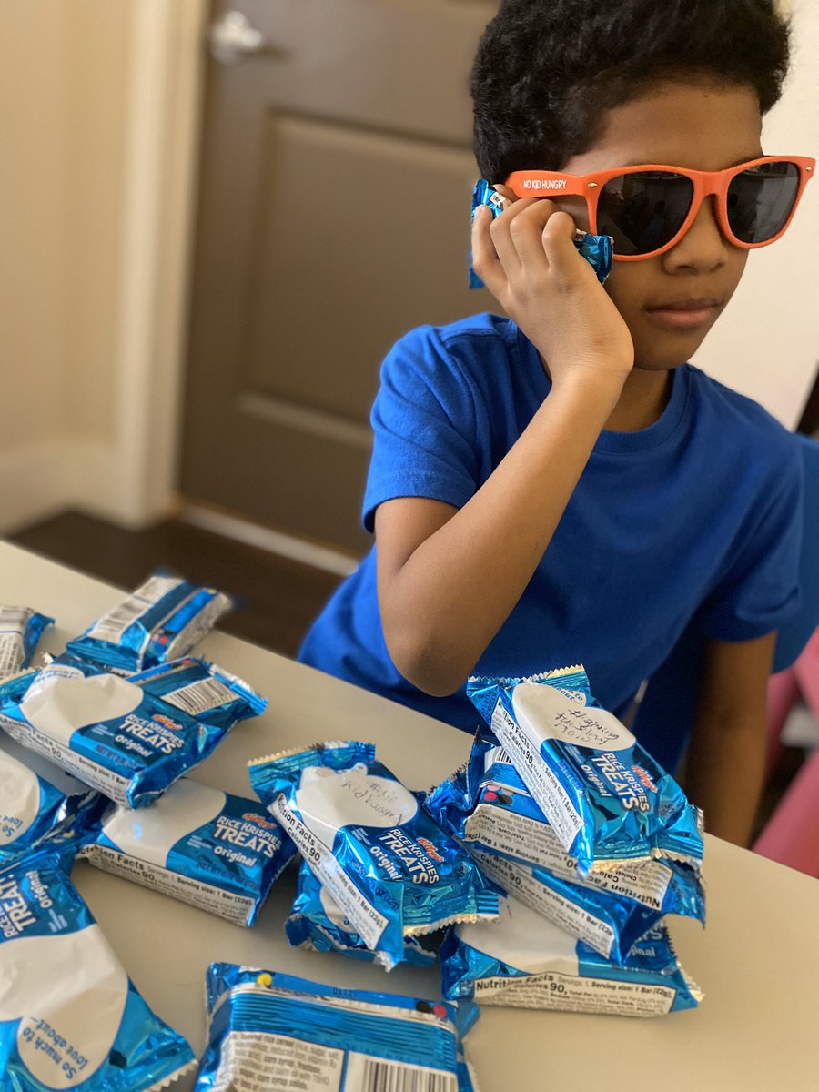 JakariFraser's tweet photo. I just got a call from @nokidhungry and for the first ever #GivingTuesdayNow @KelloggsUS @ricekrispies will be doubling the impact! So whatever you donate @KelloggsUS will match up to 200k 
https://t.co/ogaGNJGNXI 
#donate #fundraising #coronavirus relief https://t.co/q1JNKttDkQ