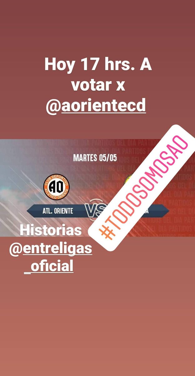 Colmedog's tweet photo. Un voto hoy de 17 a 19 por hrs @aorientecd x instagram #futbolvirtual#quedateentucasa https://t.co/9GSNY0DI8P