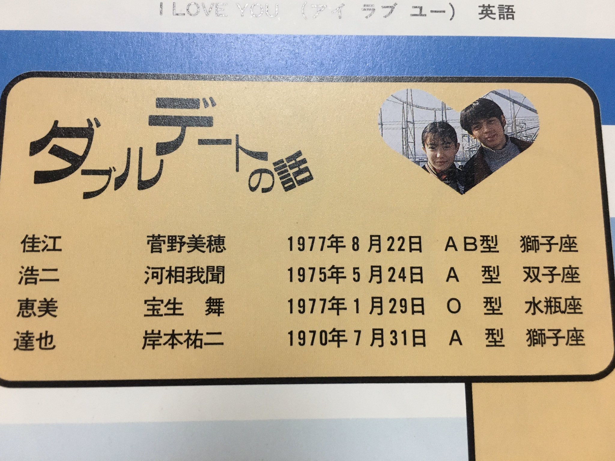 マリア 今となってはレア キャスティング力が凄い 映画 1995年公開 大失恋 主な出演者 菅野美穂 山口智子 萩原聖人 水野美紀 武田真治 中谷美紀 西島秀俊 鈴木京香 T Co Kf3odpbowd Twitter