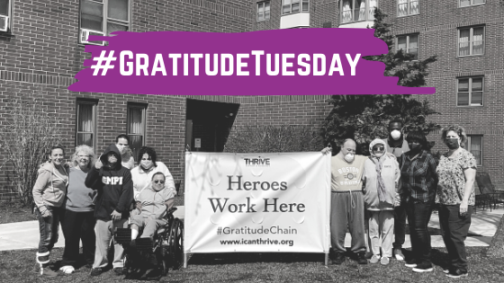 #GratitudeTuesdayNow showing gratitude to the entire Thrive community - participants, families, staff, donors, volunteers, and partners. Be part of Thrive's #gratitudechain campaign. Send our direct-care staff a note of appreciation. icanthrive.salsalabs.org/gratitudechain…
#gratitudechain