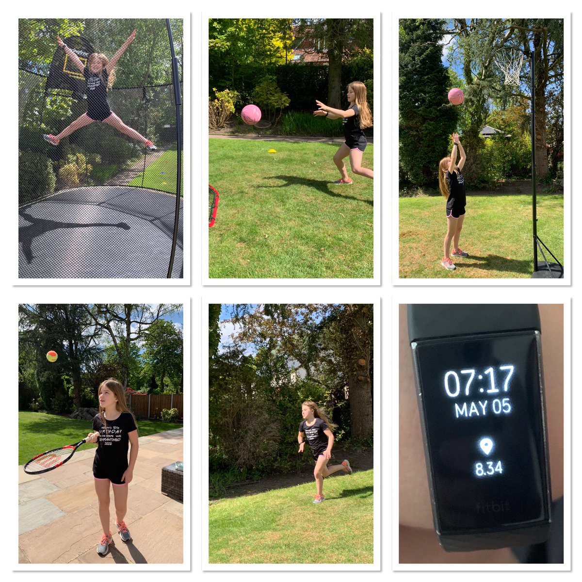 Fphillips_80's tweet photo. Megan has clocked 8.34km today, over 12k steps. Running ๐๐ผโโ๏ธ tennis ๐พ netball ๐ and trampolining ๐๐ป for @chsinfantjunior competition against @stockportgs @CHSJuniorSport #CHSactive #CHSuccess #OneCHS https://t.co/SLCS8klNO0