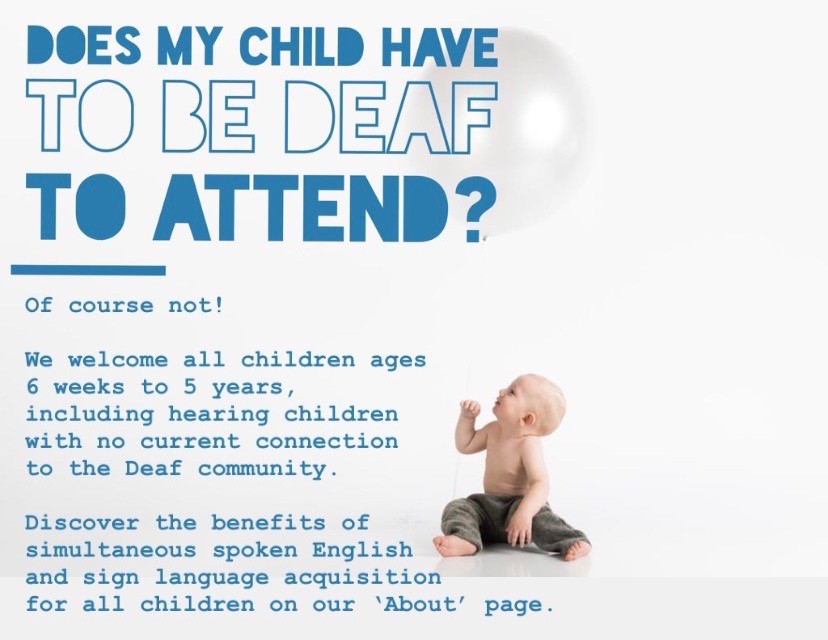 AslBridge's tweet photo. Hearing children are welcome into the new ASL/English Immersion Day Care --- OPENING SOON!! https://t.co/le1YhOga2X 

#ASL  #BatonRouge #BTR
#TeamBlue  #AccessbyBlue  #daycare #Louisiana https://t.co/Ydt0pxp1Ri