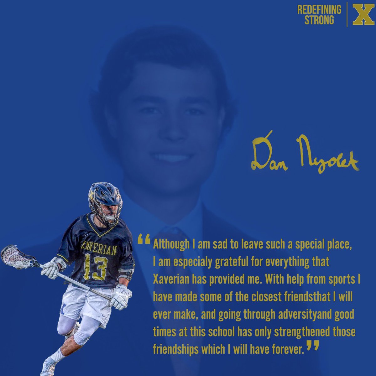 Xaverian_Hawks's tweet photo. We know this wasn’t the spring everyone wanted, but we still want to recognize all of our great Student-Athletes from the class of 2020! Many more to come each day! Today we spotlight Dan Nizolek - Lax, Michael Collins - T &amp;F, Evan Plecinoga - Ultimate, and Keven Maxim -BB https://t.co/R97imvyv82