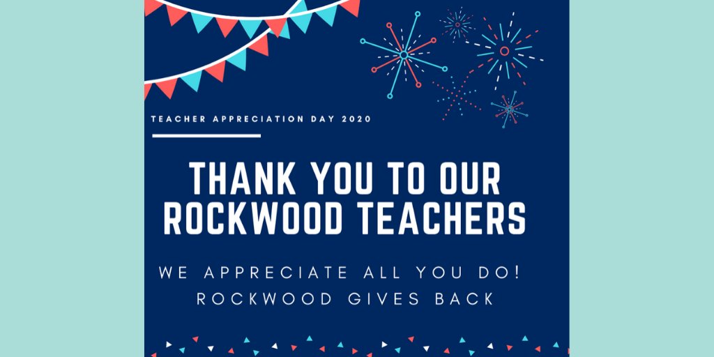 Thank you, Rockwood Teachers. You make a difference in the lives of our students, families and school community.
#ThankaTeacher