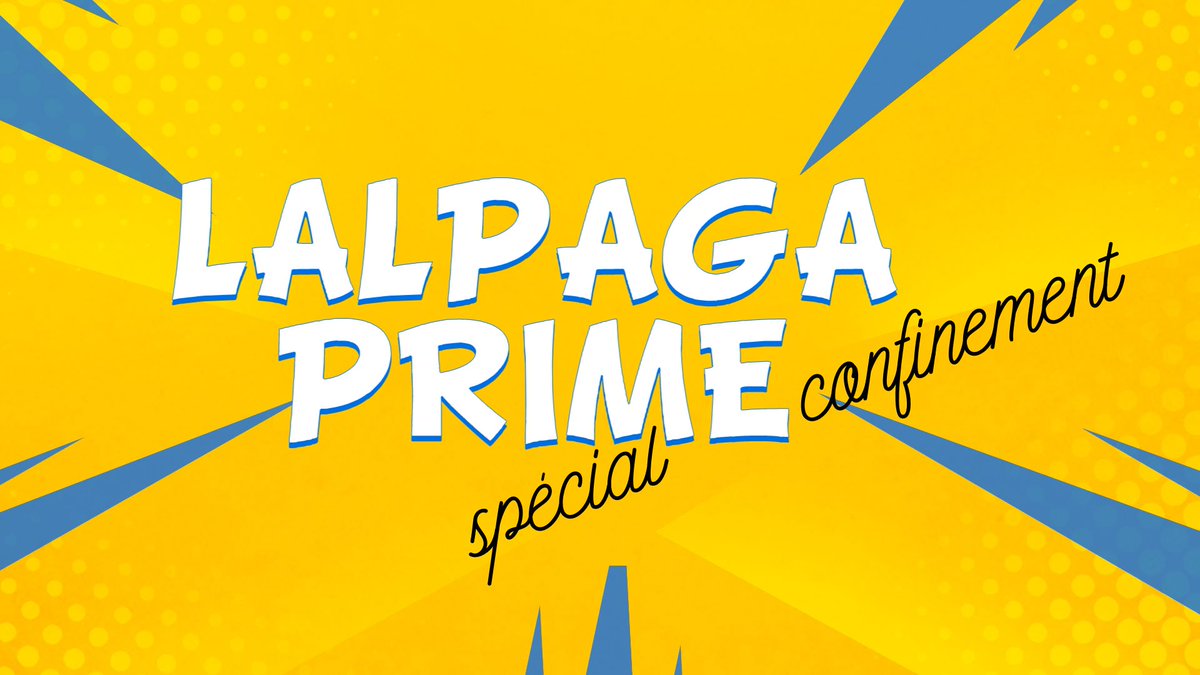⭐ÉVÉNEMENT SPÉCIAL⭐
Retrouvez ThoomZ &amp; son équipe pour Lalpaga Prime, spécial confinement avec quiz, jeux et plus encore au rendez-vous !
En direct demain à partir de 15h et juqu'à 19h sur YouTube et Twitch !
Venez passer votre mercredi après-midi avec nous !