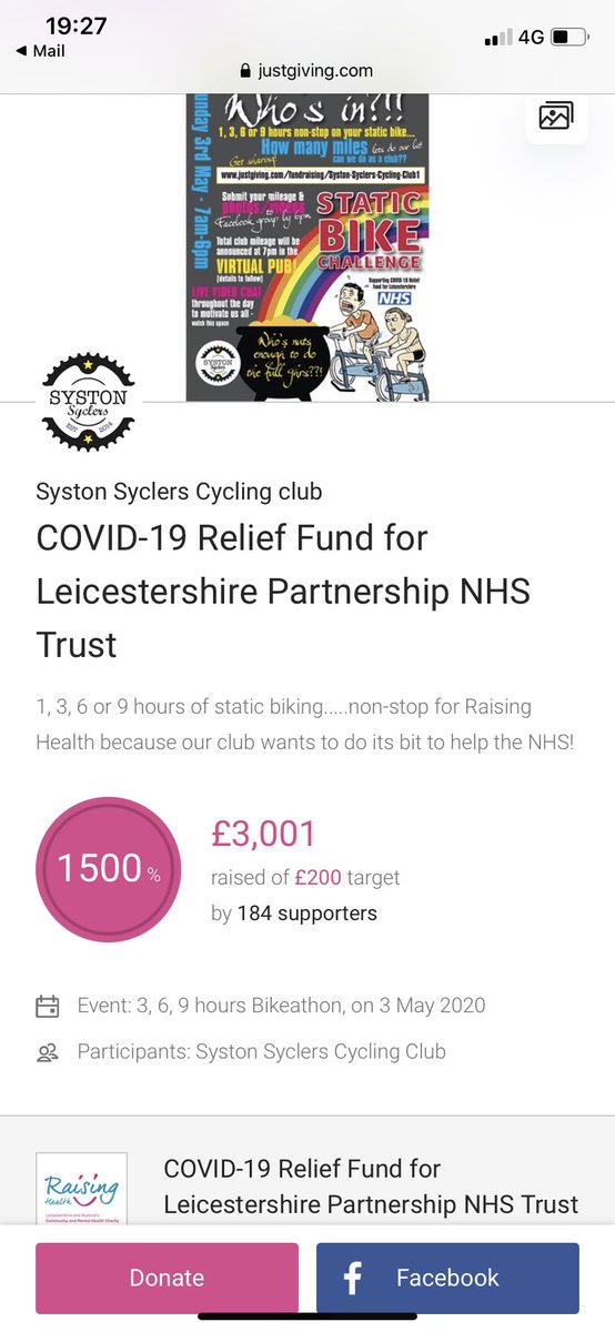 We only went and cracked £3000!!!!🌈❤️🌈💛🌈🖤🌈Seriously overwhelmed by the generosity, team spirit and coming together of a great bunch of people! THANK YOU!!!!!🙏🏻🙏🏻🙏🏻🙏🏻🌈🌈🌈🌈