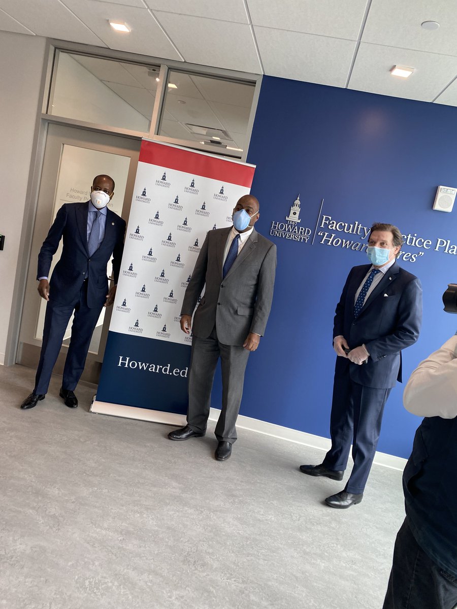 Great opening today for <a href="/HowardU/">Howard University</a>'s #COVIDー19 Testing Facility at 4414 Benning Road, N.E., Washington, D.C., Suite 2400. The free testing will be available on Tuesdays and Thursday, from 10 a.m. to 2 p.m. for the next three months. @HUPrez17 #DrMighty <a href="/ldi_rita/">Lawrence Di Rita</a> <a href="/BankofAmerica/">Bank of America</a>