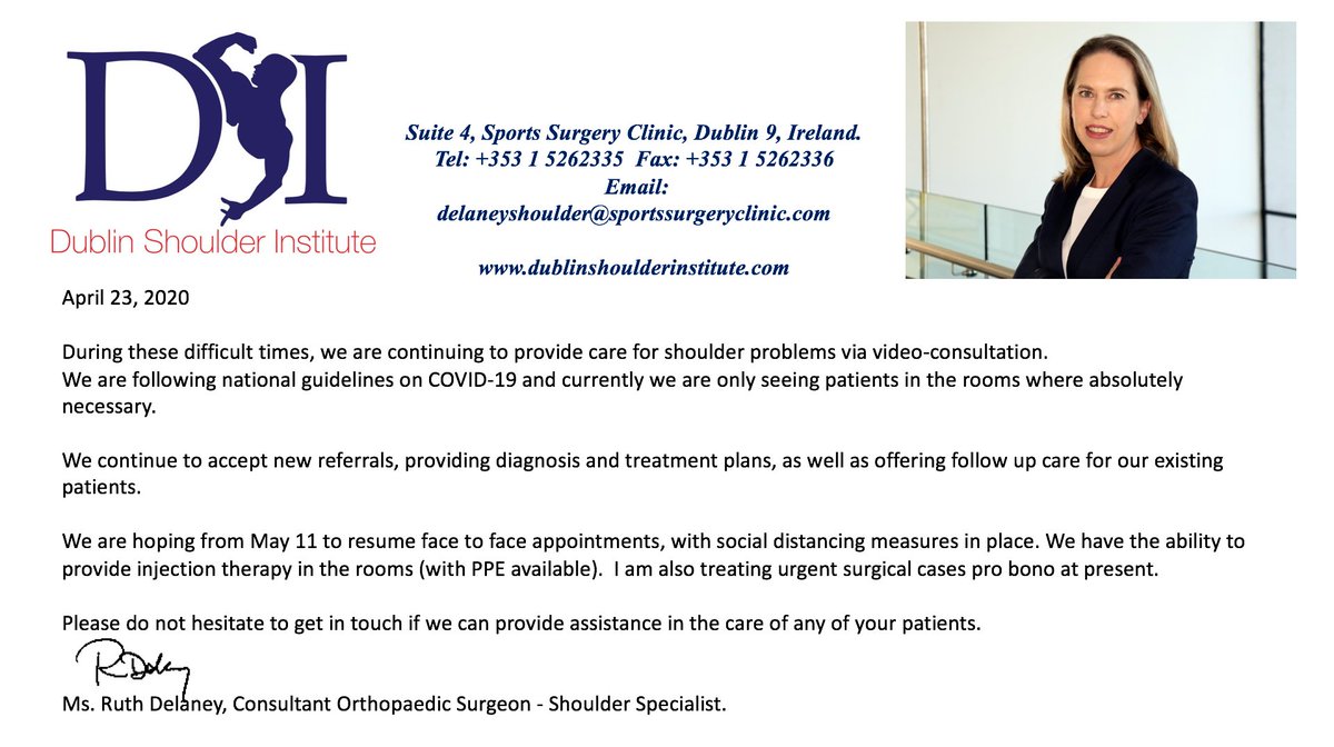 Dublin Shoulder Institute tweet media