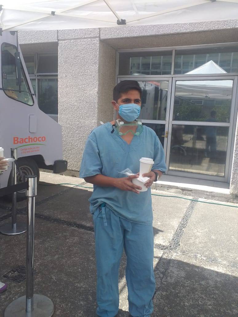 #AmigosDelJuárez #Bachoco donó 650 porciones de alimento en apoyo al personal del sector salud, bajo el programa "Un caldito de apoyo". <a href="/bachoco/">Bachoco</a> Bachoco