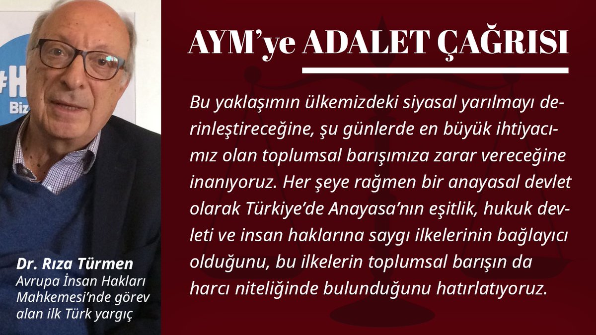 Şu mubarek günlerde adalet yerini bulsun.
AYMCanlara Kıyma