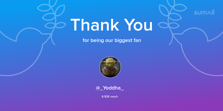 VictorAyo08's tweet photo. Our biggest fans this week: _Yoddha_. Thank you! via https://t.co/IDsEFPQnsW https://t.co/z6DFhWPF9d