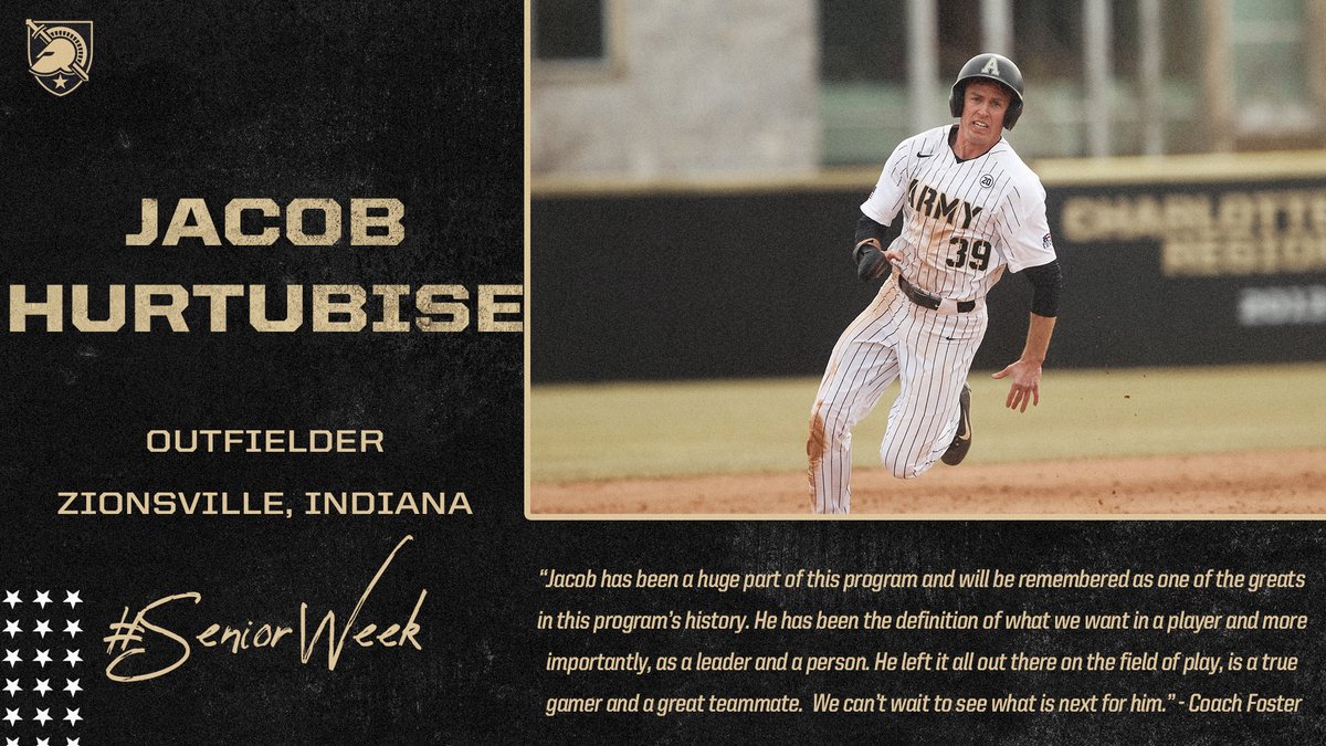 ArmyWP_Baseball's tweet photo. Hats off for one of the program's greats! 🐝

#GoArmy | #SeniorWeek https://t.co/gb7wTGePtP