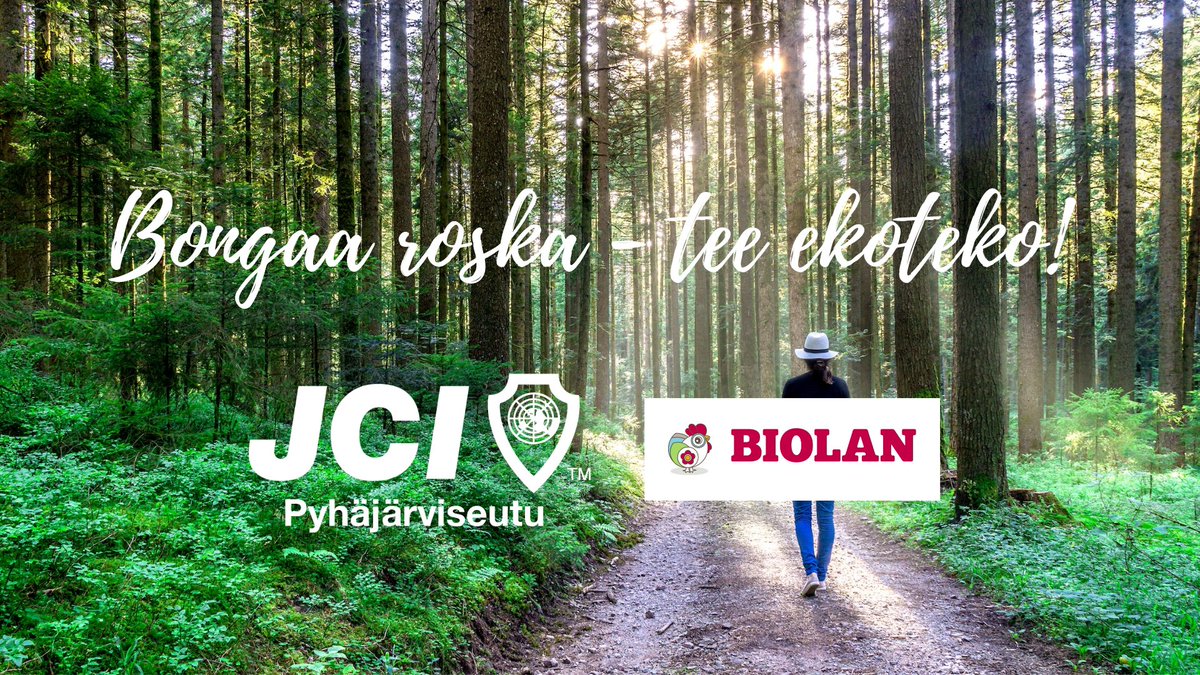 Tulevana lauantaina bongataan roskia ja tehdään ekotekoja - Tuu säkin mukaan! 🌿💚 Yhteistyössä <a href="/BiolanSuomi/">Biolan Group</a> #bongaaroska  facebook.com/events/s/bonga…