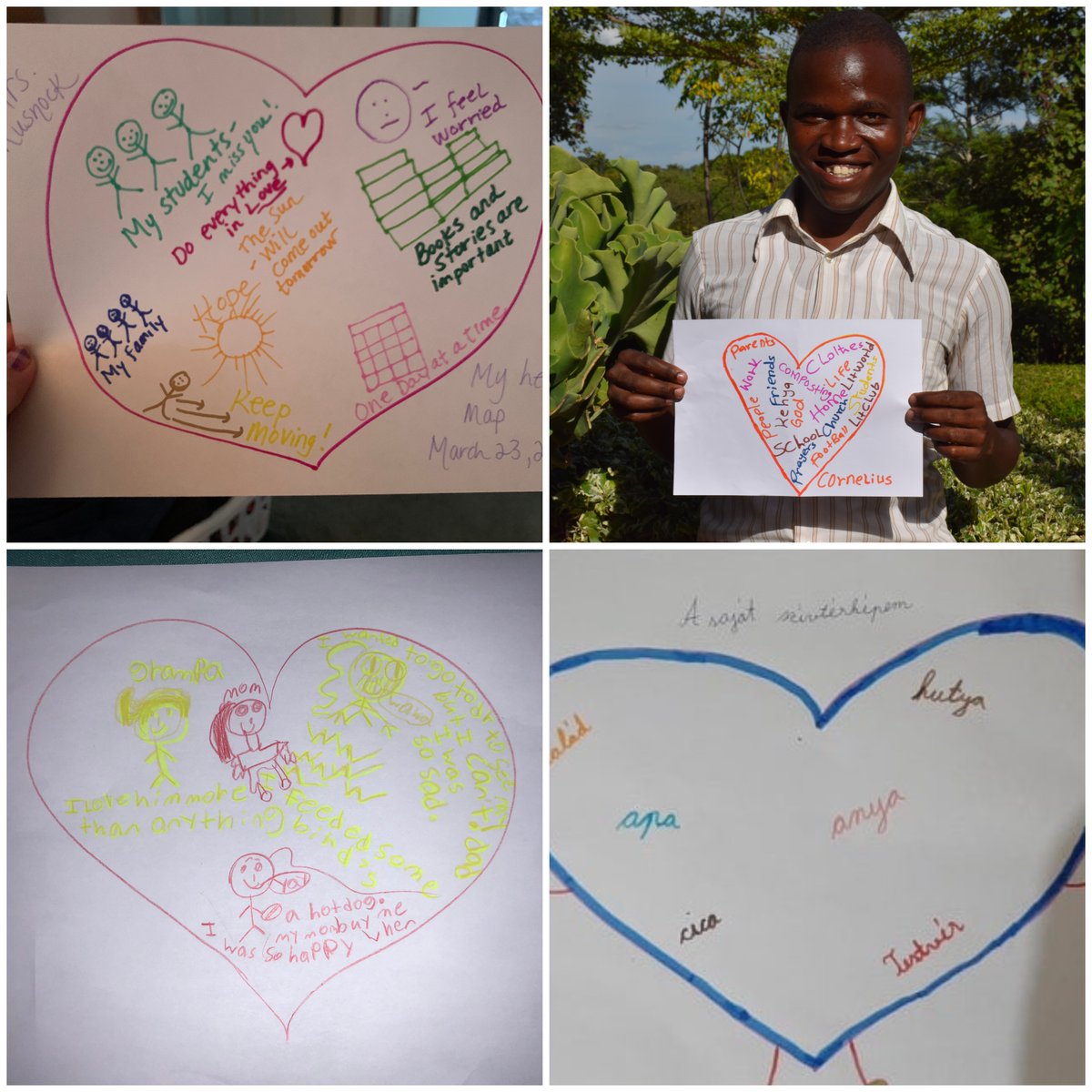litworldsays's tweet photo. Every #heartmap tells a story. What's yours? β€οΈβ¨
Check out these submissions from Belinda, Cornelius, Isabella, and Alicia, then share your own story with the world by submitting your own #heartmap to the #GlobalHeartMap project at https://t.co/ojDCobAIqc. <---- https://t.co/W9el1l8Omr