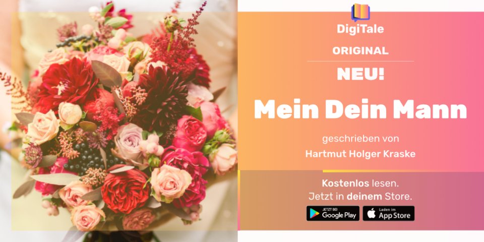 DigiTaleApp's tweet image. Deine beste Freundin hält auf deiner Hochzeit eine Rede. Was sie über deinen Ehemann sagt, wirst du nie verkraften 😱 

Jetzt kostenlos in der #DigiTale App lesen! 📱 ▶️ bit.ly/DownloadDigiTa…

Geschrieben von Hartmut Holger Kraske
#leseliebe #lesensewert #kurzgeschichte