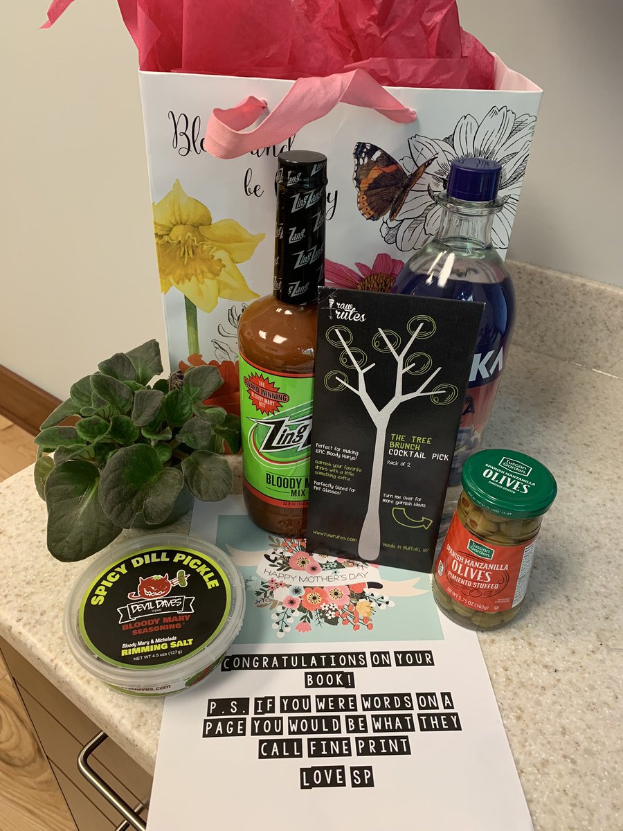 katejamesauthor's tweet photo. I seriously have the best Secret Pal at work! They definitely know how to turn a frown upside down (even if it’s behind a mask)! #zingzang #bloodymary #picklesalt https://t.co/J2Pd7E4wM2