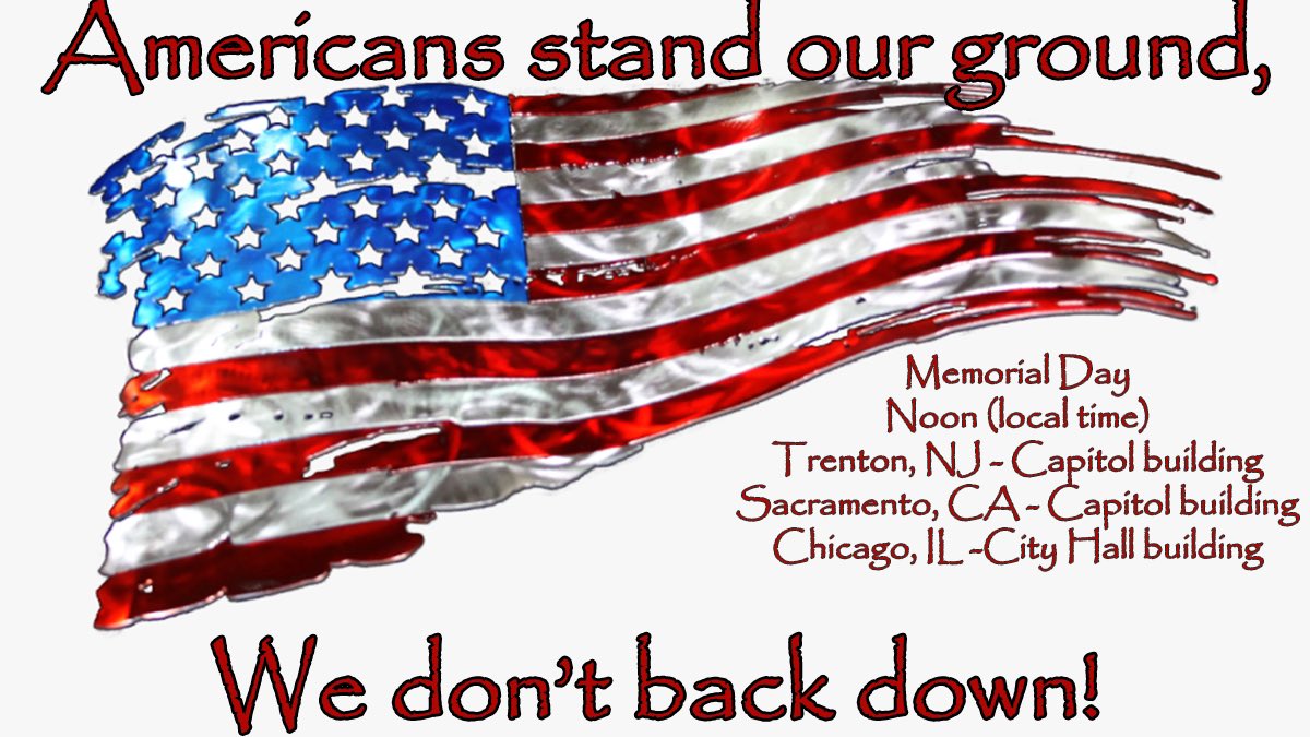 american_rev2's tweet image. #MemorialDay #lockdown #ProtestLockdown #ReopenAmericaNow