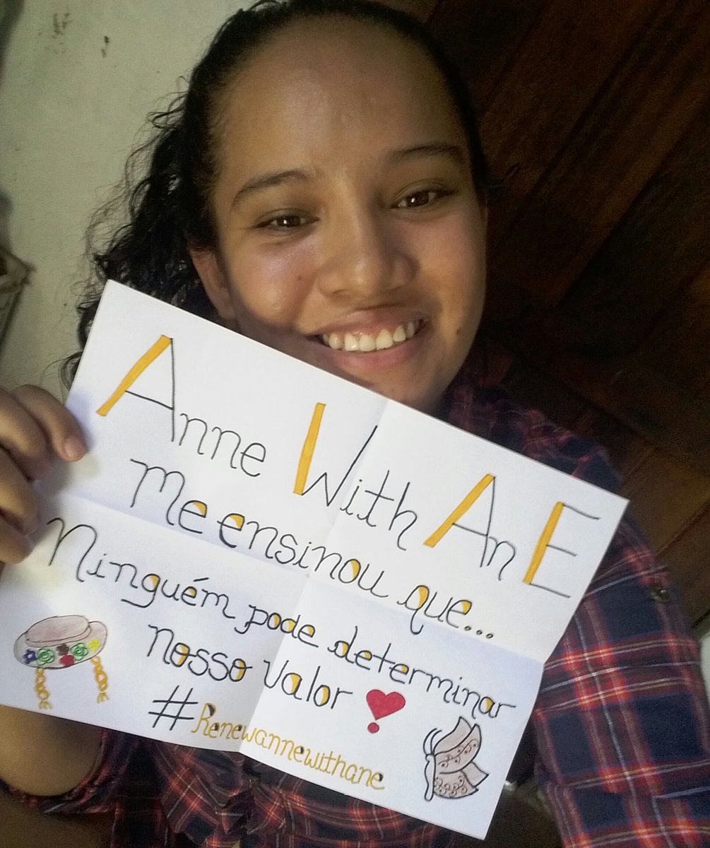 Yrlane7's tweet photo. Seja dono dos próprios sonhos ❤😍 #AnneWithAnE #reneweannewithane https://t.co/FLBMZQr3fe