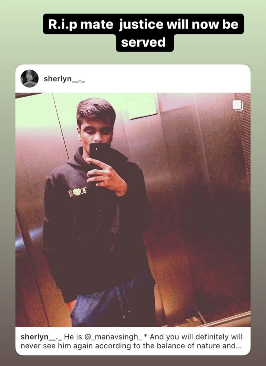 Deepika Narayan Bhardwaj on X: This isn't a guy from #boyslockeroom group  but some users on IG have shared about suicide by Manav Singh. He was outed  by a girl on Instagram