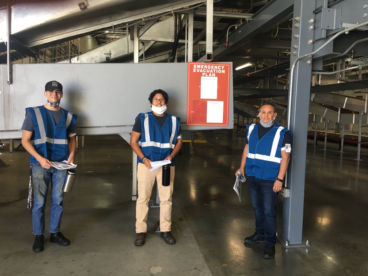 WAHCAtraining's tweet photo. Welcome to the WAHCA Morning Sort 
Caleb, Ian, Rudy So happy you are joining our UPS family #socalsous #SafetyFirst #cornerstonetraining @jpaloupsair @air1man @jrindafernshaw @will_tweetz https://t.co/c7Z8x8sICh