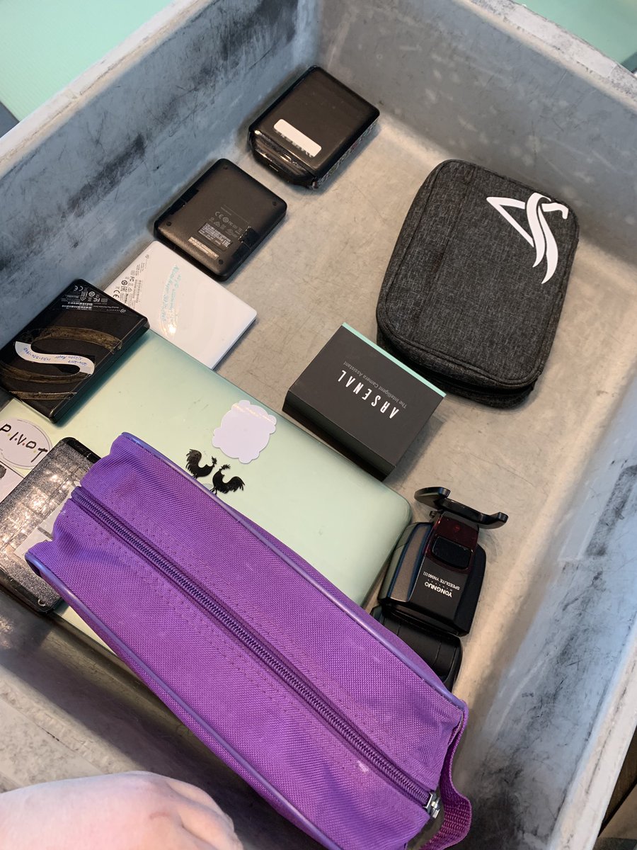 AllisonMayerWSA's tweet photo. . @TSA @JFKairport  why pay for precheck?  Agent threw my bag around and proceeded to UNPACK my entire bag for extra screening. (1/2) https://t.co/RVbbDKaakc