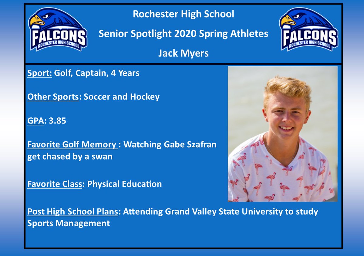 Rochester Falcons Athletic Department tweet media