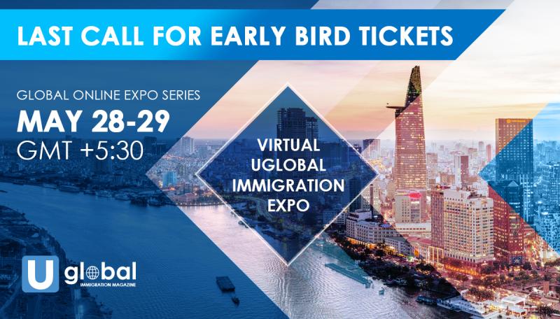 Hurry up and register before the early bird pricing expires for the largest online immigration expo! #investmentimmigration
eventbrite.com/e/2020-virtual…