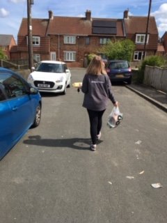 Been out and about over lunchtime delivering food to those that need it most #Covid19UK #coop #itswhatwedo