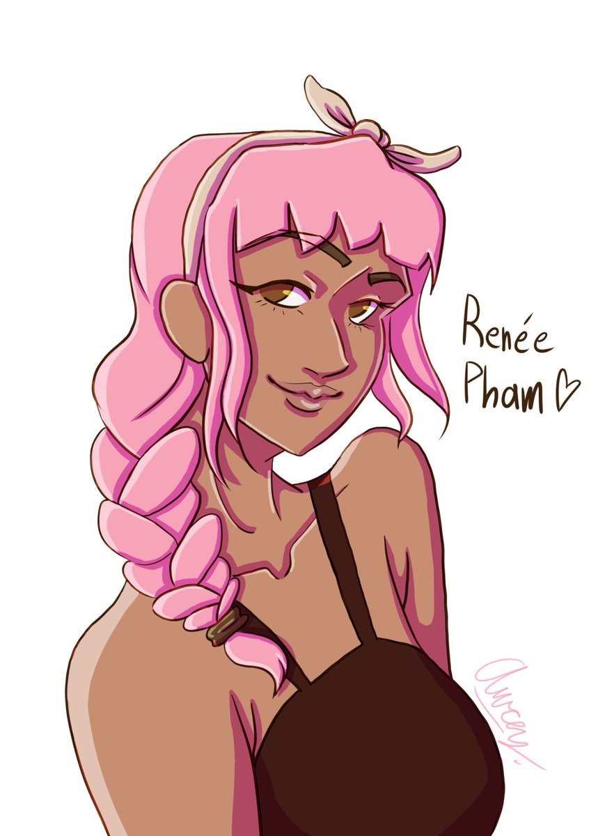AwceyMer's tweet photo. It's @sagesprouts 's bday so I drew their character Renée Pham from their comic @bigmoodcomic ! Happy Birthday Sage! I hope I did Renée justice sghfjgdsakefhda

(everyone go follow them and their comic) https://t.co/OmYgU0z0a6