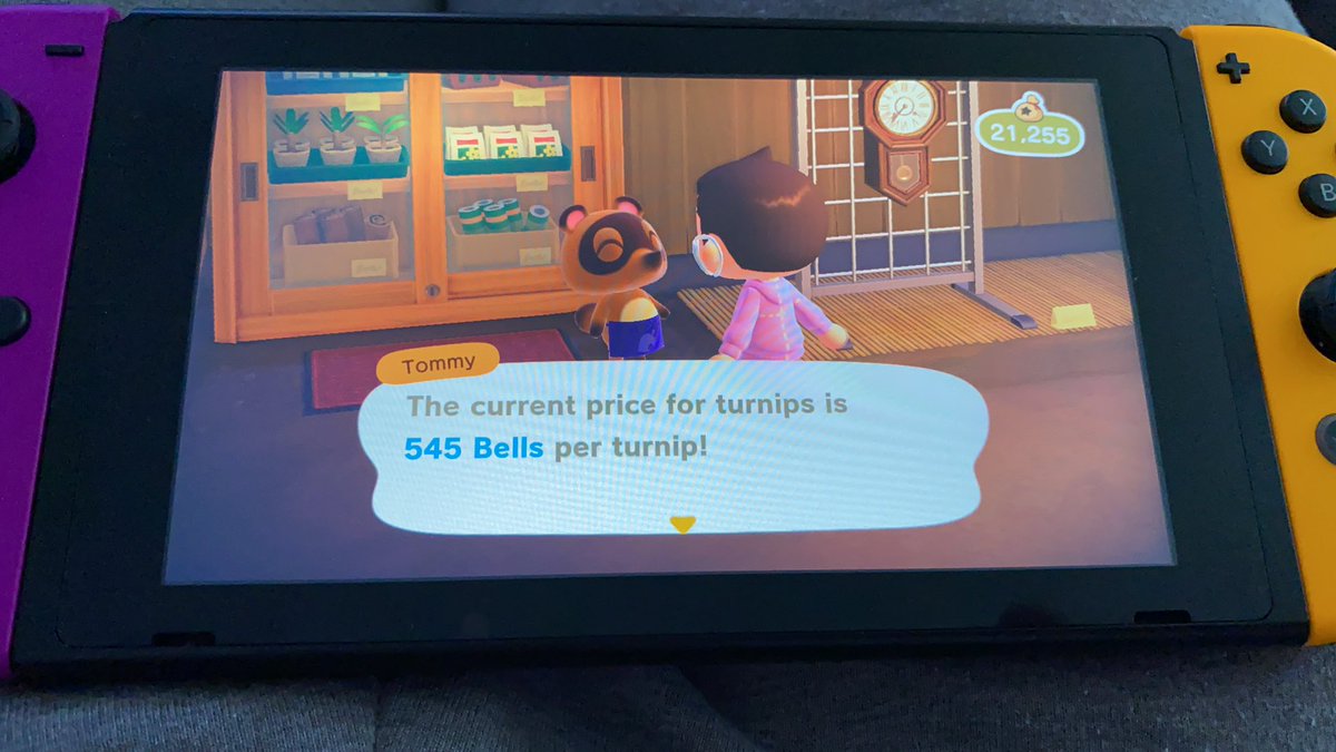 Turnips selling for 545 bells each! turnip.exchange/island/8dbc04db #AnimalCrossingturnips #turnipmarket #AnimalCrossingNewHorizions