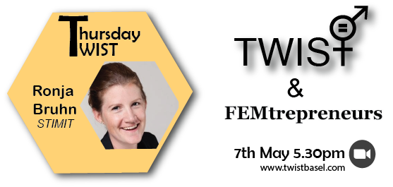 Twist_Basel's tweet photo. �� Join us for the Thursday TWIST II:
Ronja Bruhn, founder of the start-up #STIMIT - helps ventilated patients to keep breathing muscles active & functional. #COVID19
⏲️7th of May at 5.30 pm via zoom
RSVP https://t.co/xuDKNBgjnM & learn more about our #Entrepreneurship Series. https://t.co/FRMcjfHzyq