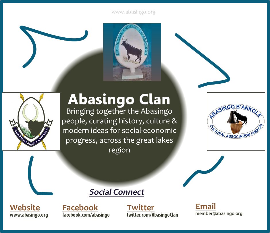 AbasingoClan's tweet photo. Abasingo Clan is bringing together all the Abasingo people of Ankole and basingo clan members from other kingdoms, curating history, culture &amp; modern ideas for social-economic progress, across the great lakes
region https://t.co/SzuUJoj7Zi