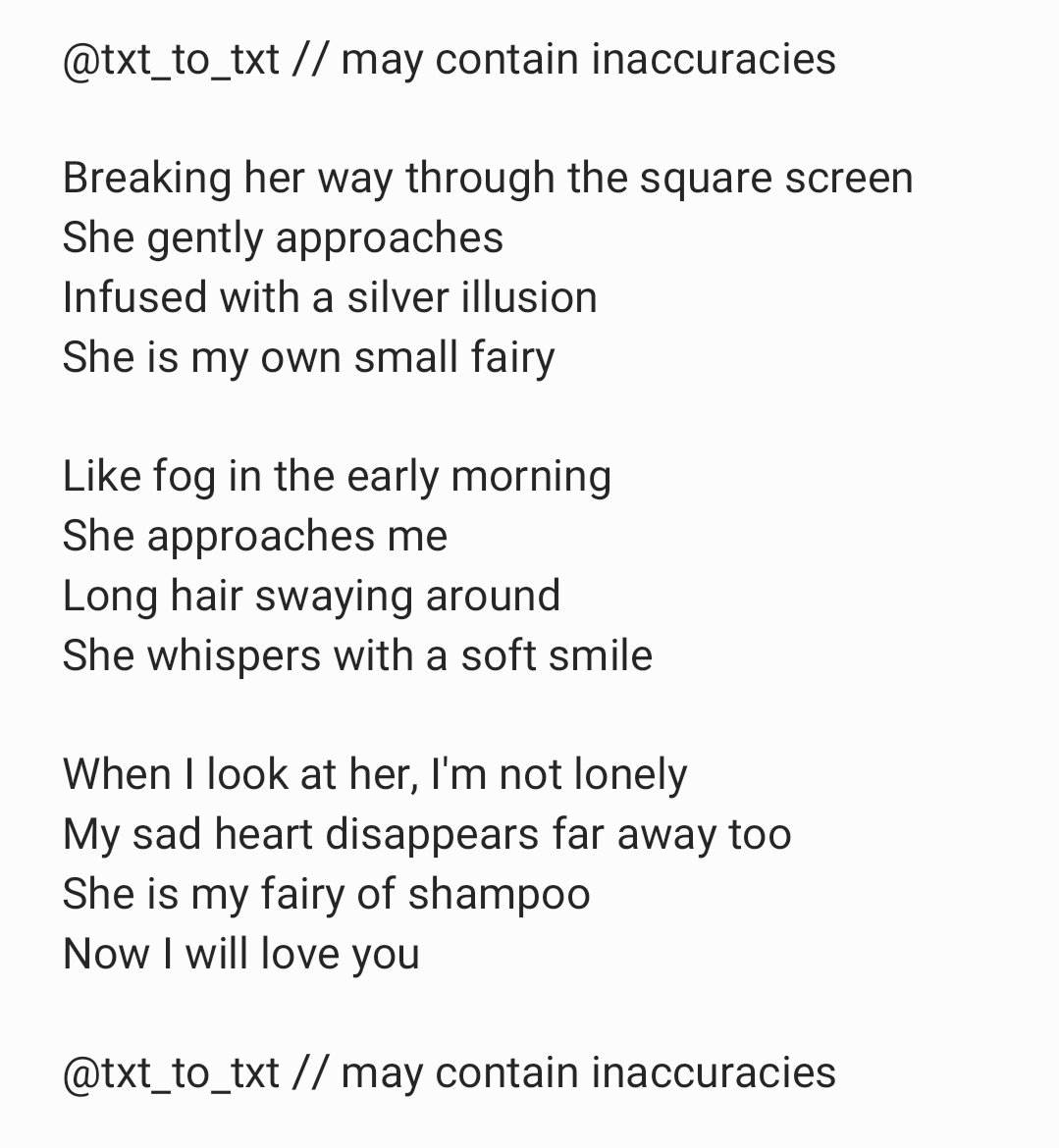 𝐚𝐦𝐲 on Twitter "Light & Salt 'Fairy of Shampoo' (ENG) I tried to