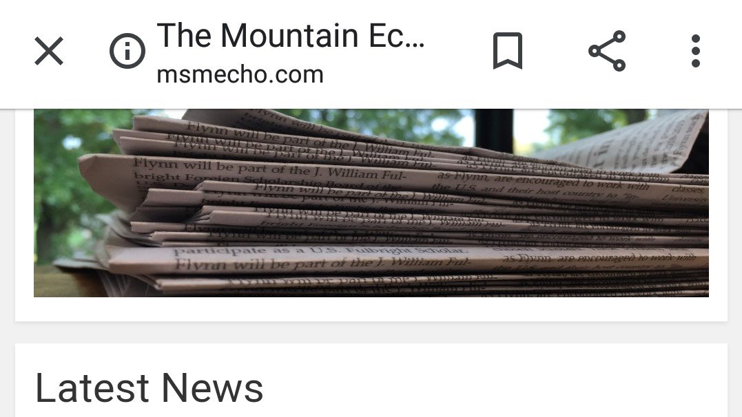 MSMU's tweet photo. Shout out to the staffs of our student-run publications for working remotely to publish online editions of @MSMMountainEcho newspaper and @LightedCorners &amp; Moorings magazines. Check them out: https://t.co/7Y1rcOaXl3 #MountProud https://t.co/xi3HvwrT3M