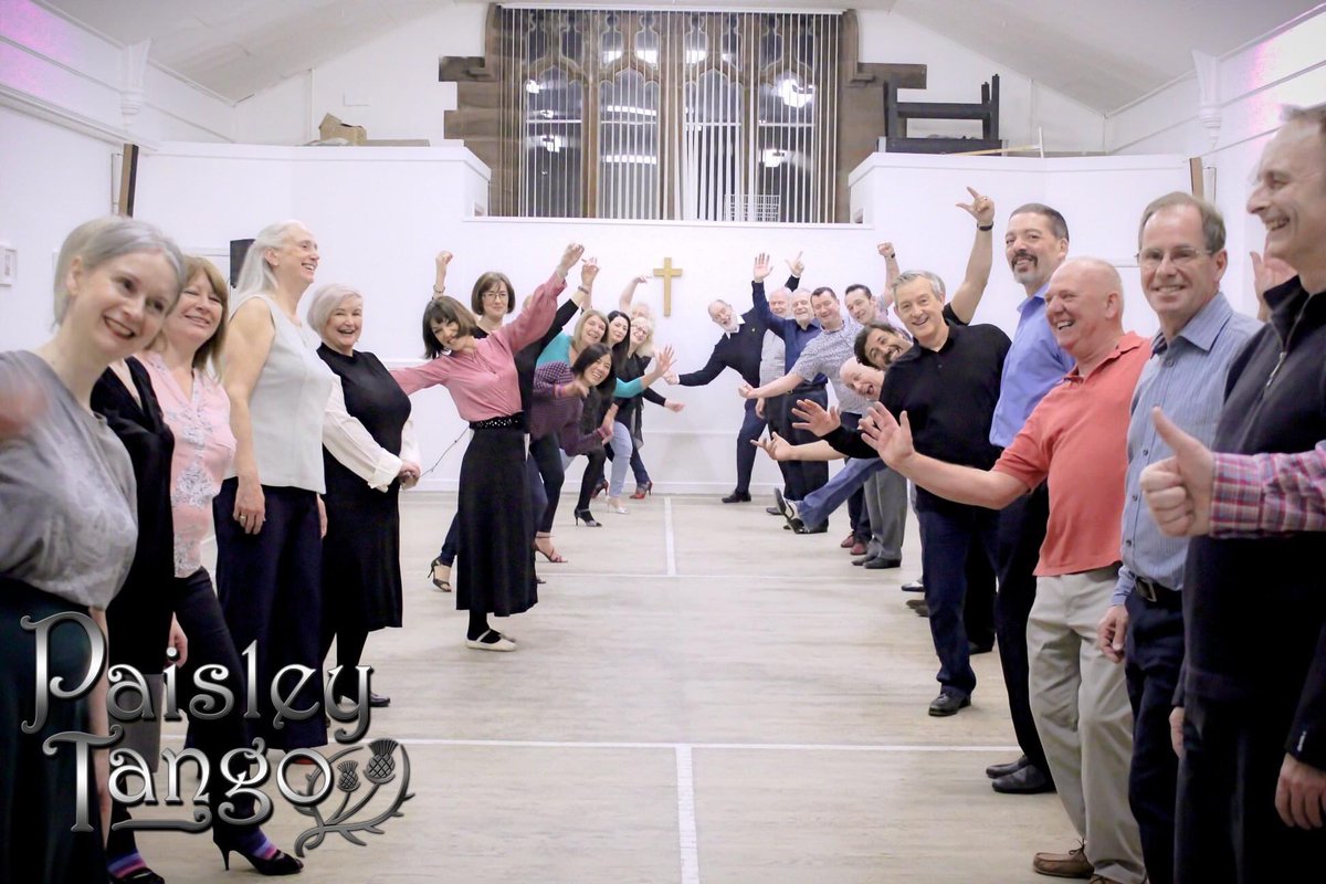 TangoPaisley's tweet photo. #renfrewshire #paisley #inverclyde #glasgow #eastrenfrewshire #kilmacolm #bridgeofweir #barrhead #johnstone #renfrew #erskine #bishopton #club #dance #dancer #dancers #dancelife #adultdanceclass #dancersofinstagram #dancevideo #danceshoes #dancefitness #argentinetango #tango https://t.co/tdNK8ddfBd