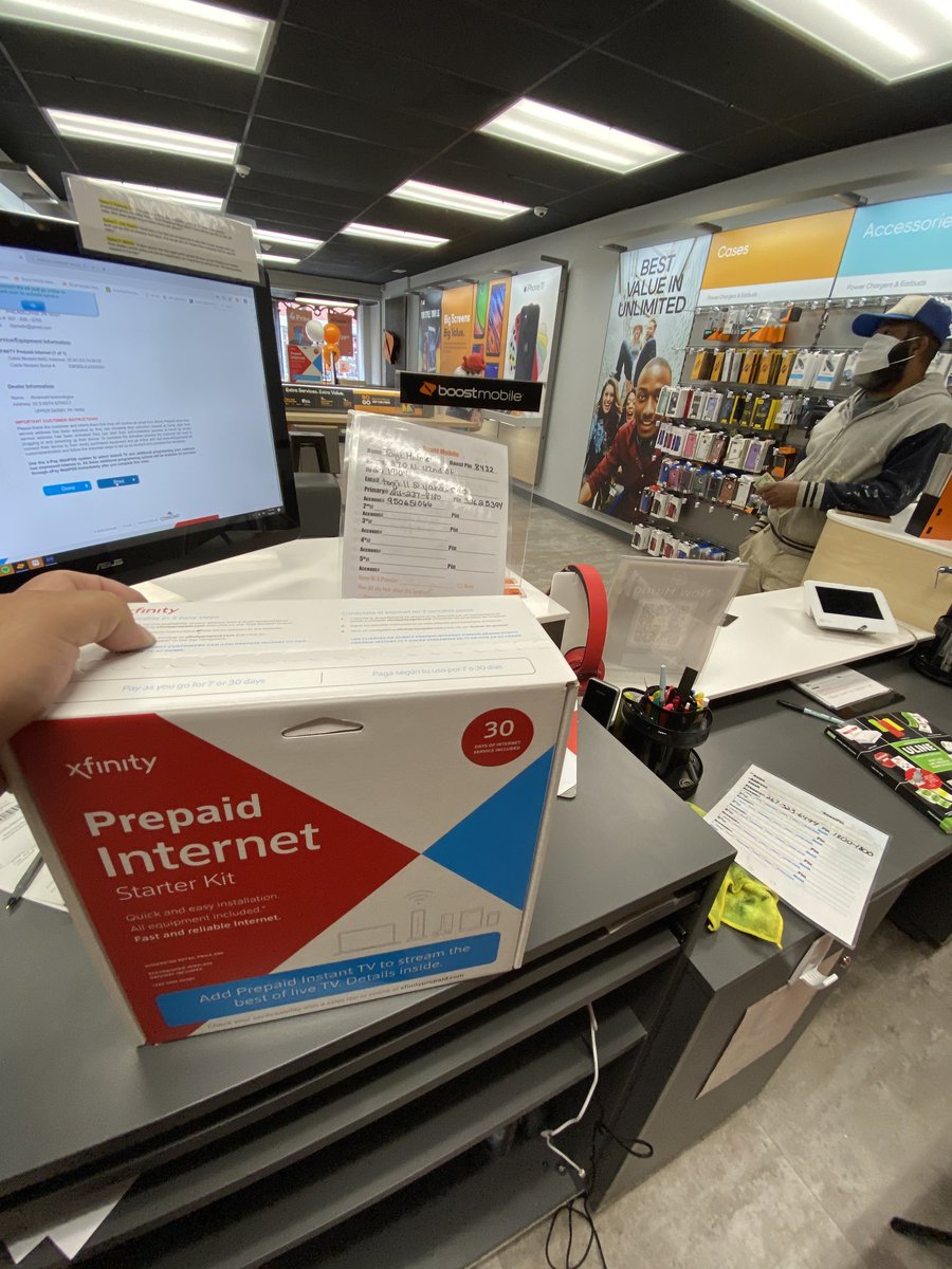 jjonesvip's tweet image. Atvanced Technologies Upper Darby Pa with an Xfinity box #thevipboost #boostmobile #vipwireless #vipboost