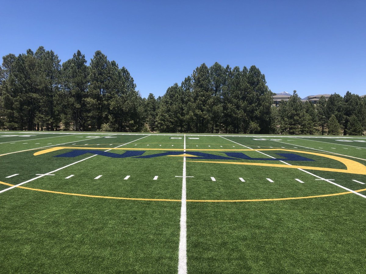 When the time comes will you be ready? Only you and the man in the  mirror know the truth. You can lie to yourself, teammates, and coaches but that grass is the truth teller!! #NAUStrong #KeepChoppin