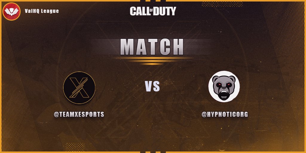 Retrouvez nos joueurs COD demain pour leurs premier match de poule de la <a href="/VALHQ/">VAL | Home of Grassroots Esports</a> League ! 

🚩19H Match vs <a href="/HypnoticOrg/">Hypnotic Esports</a> 

#XForce