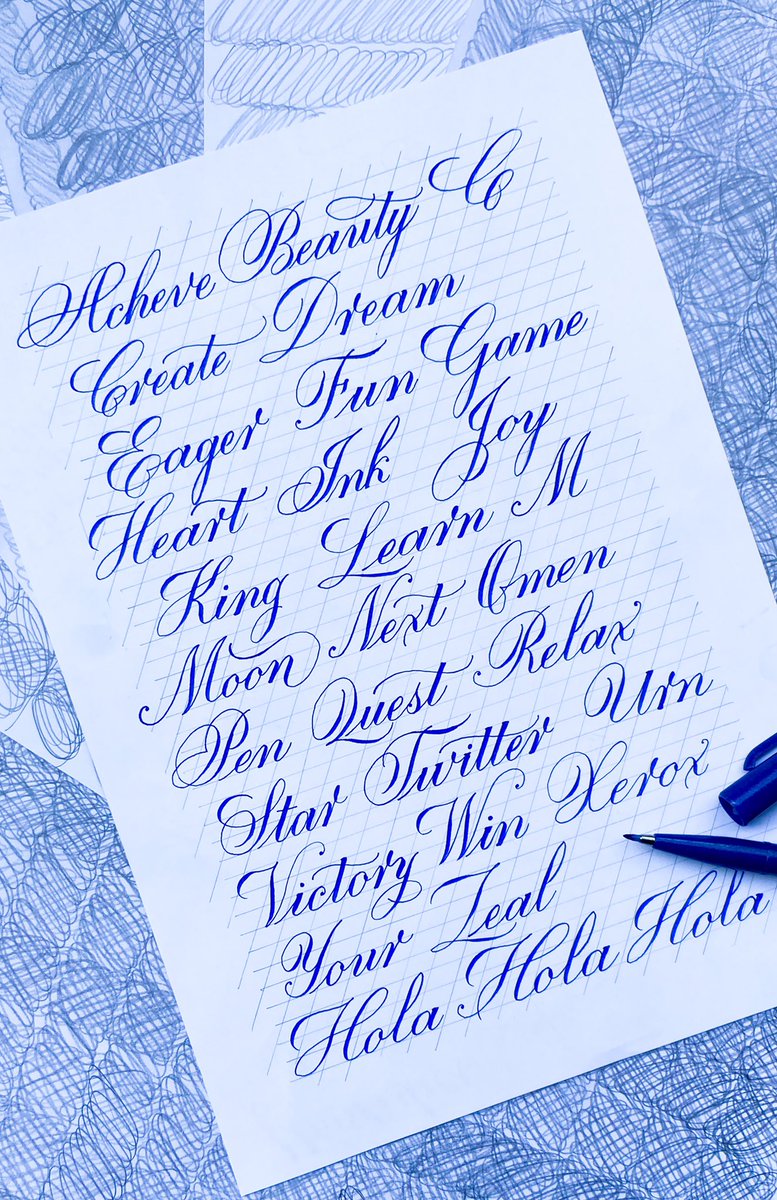 letterati_'s tweet photo. Got too lost having my A perfect that I messed up the spelling #copperplatecalligraphy #calligraphy #copperplatescript #lettering #handwritten #handmade #artist #typography #letteringcommunity #tattoo https://t.co/EN5MJhS4fb