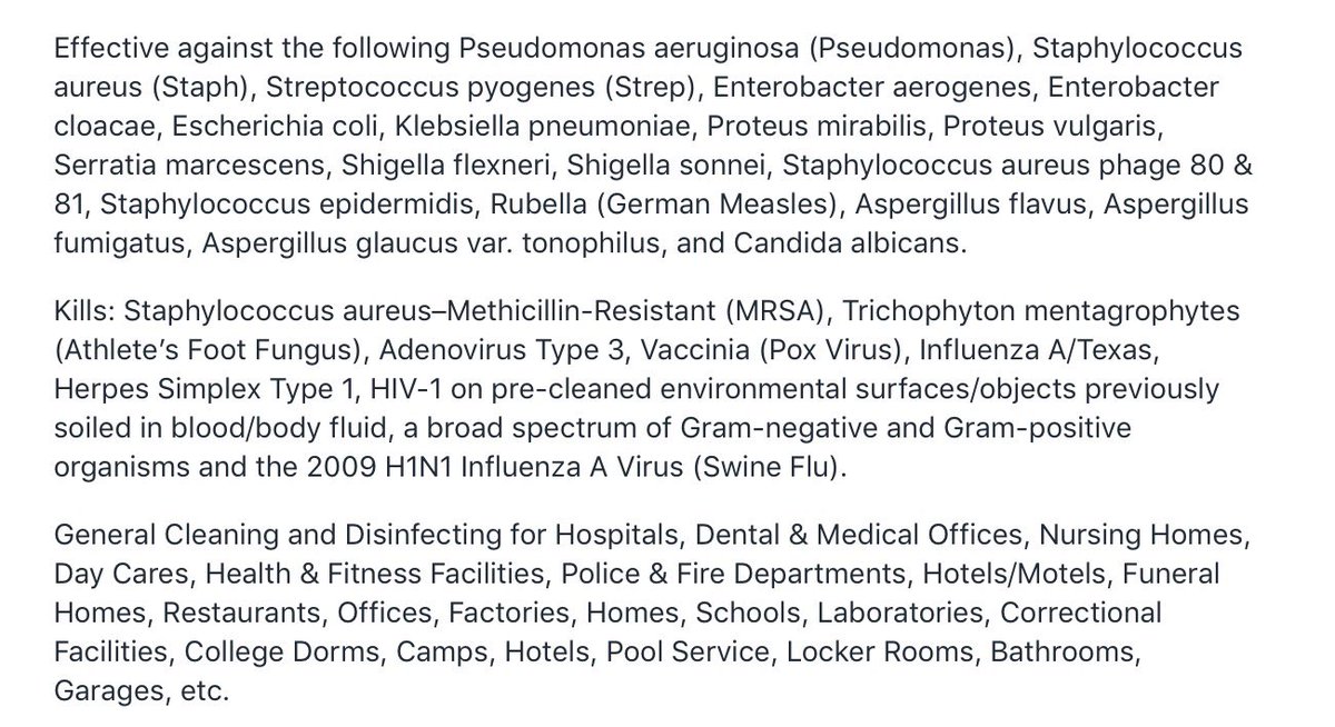 ATopSecretLoc's tweet photo. Got that good good disinfectant! #coronavirus doesn’t stand a chance! See last tweet! https://t.co/nrb1nRxnyV
