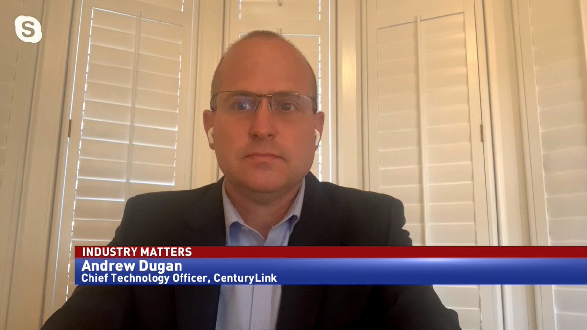 GovMattersTV's tweet photo. Andrew Dugan, Chief Technology Officer of @CenturyLink, explains how working from home is affecting internet network performance during the pandemic
https://t.co/gsK6uJPVTh https://t.co/sEBuc60oSA